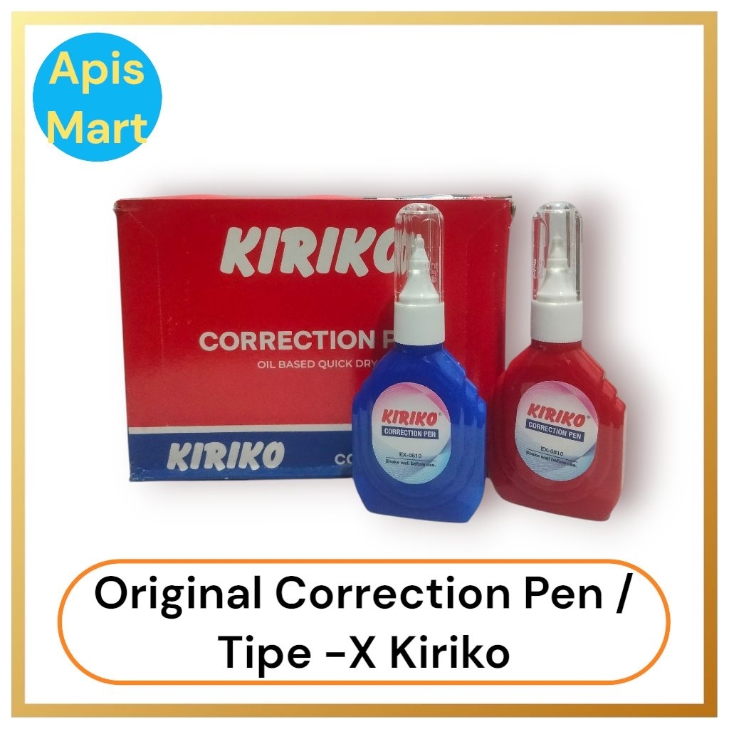 

Tipe X kiriko / Correction Pen Kiriko Original 1 Pcs