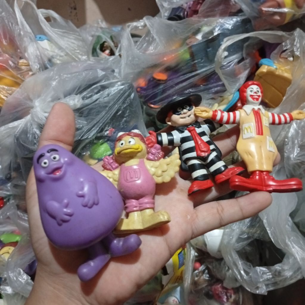 happy meal toys maskot mcd vintage