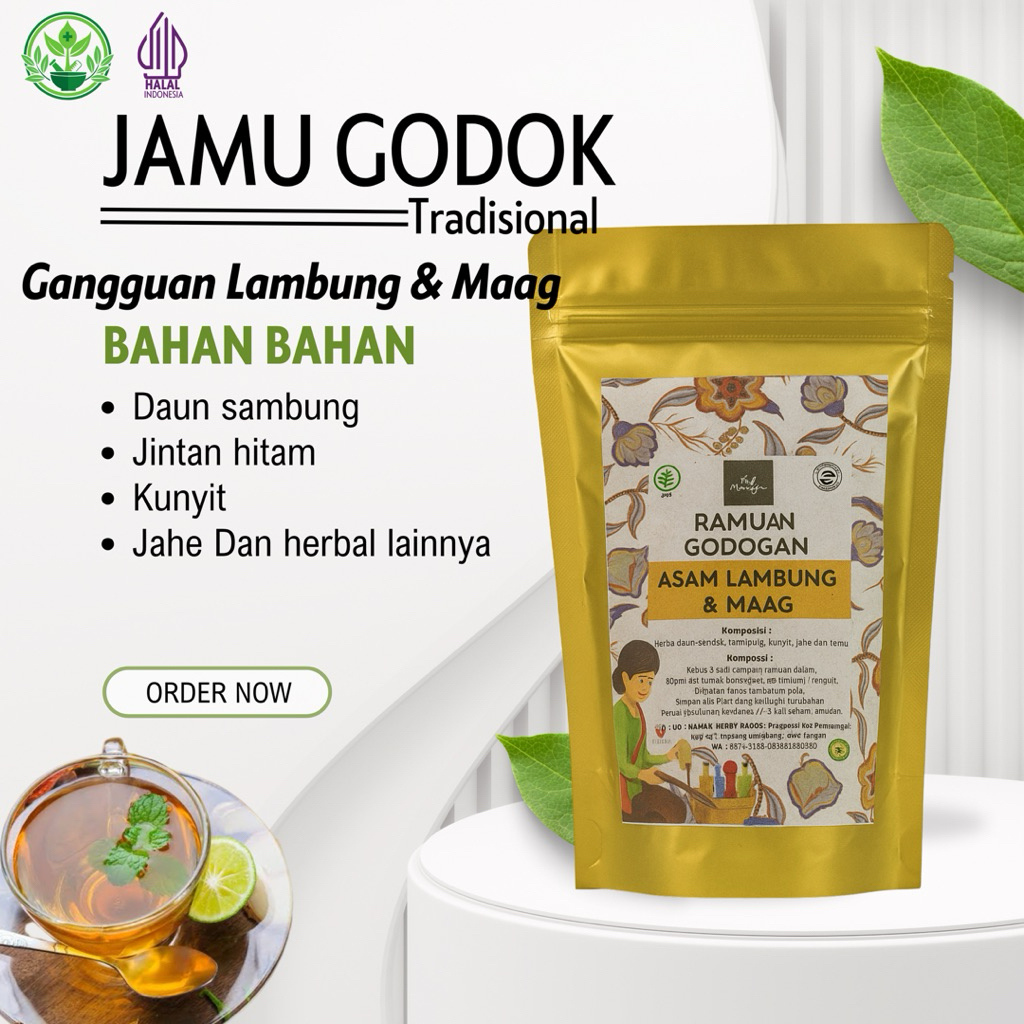 

JAMU TRADISIONAL ASAM LAMBUNG MAAG ALAMI - GODOKAN JAMU ALAMI MAAG & ASAM LAMBUNG