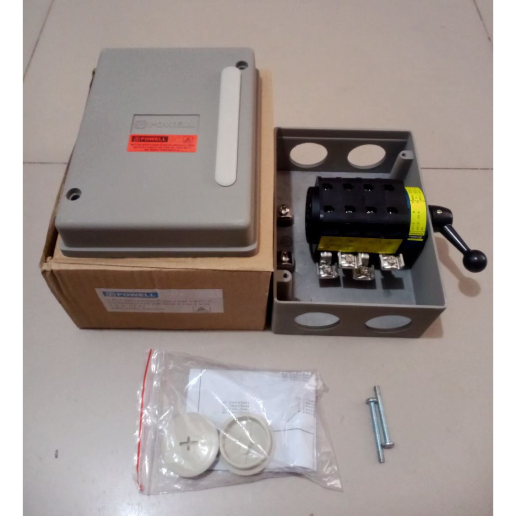 Handel/Cam starter/Ohm saklar 63Amper Powel