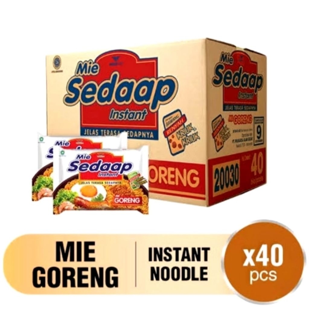 

Mie sedaap goreng 1 dus