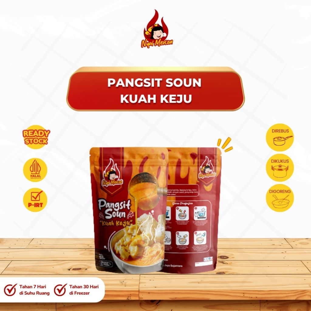 

NYAI MERCON- PANGSIT SOUN KUAH KEJU