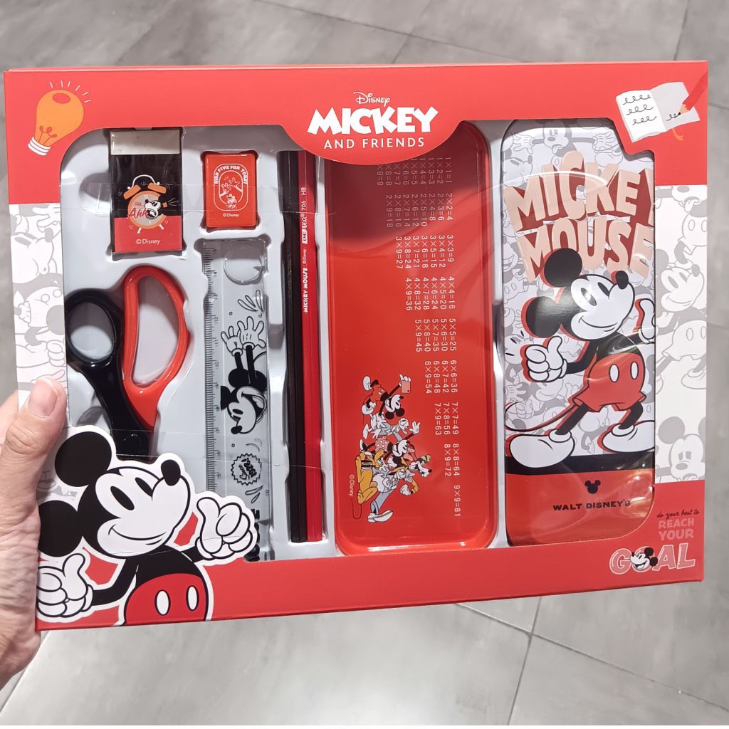 

STATIONERY SET PERALATAN SEKOLAH MICKEY MOUSE MULTIPLICATION