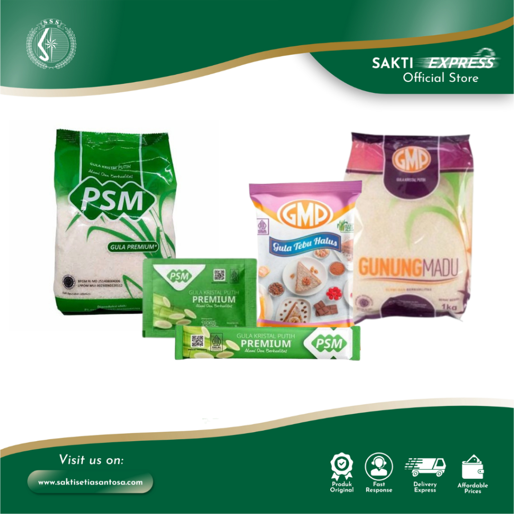 

GMP / PSM GULA PASIR DAN GULA HALUS PREMIUM