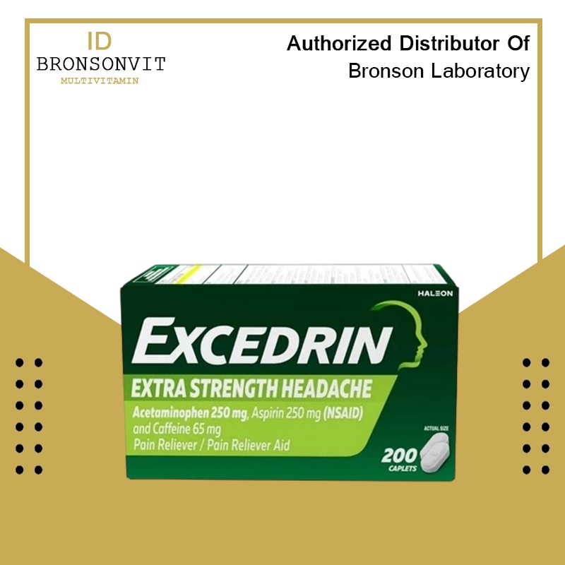 excedrin extra strenght pain Reliever isi 200 caplets