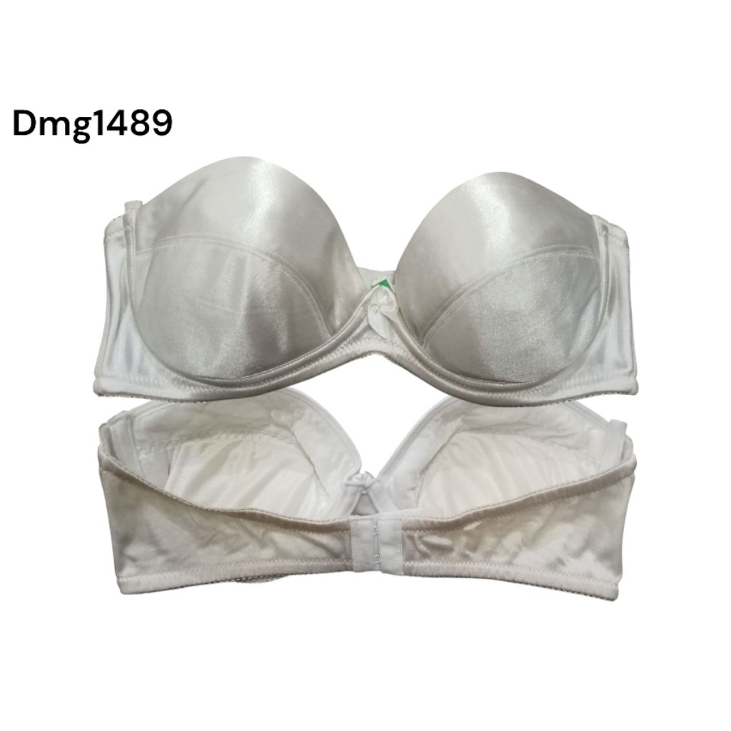 #E Dmg1489 bra branded bra berbusa tanpa kawat bra Riject size 34