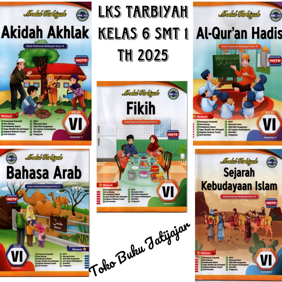 Lks Tarbiyah kelas 6 Mi semester 1 Penerbit Cv. Arya duta Tahun 2025