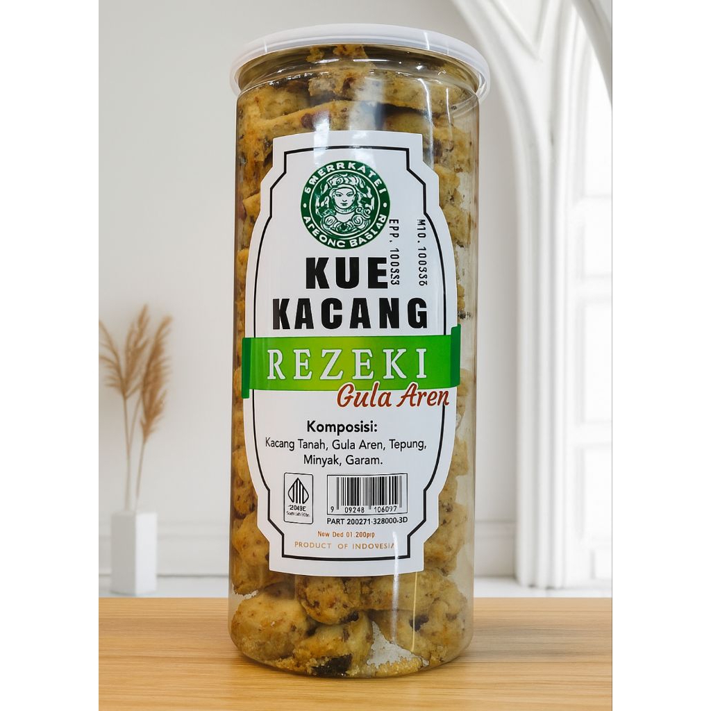 

500 Gram Kue Kacang Rezeki Gula Aren / Kue Kacang Rezeki Poetri Bali / Kue Kacang