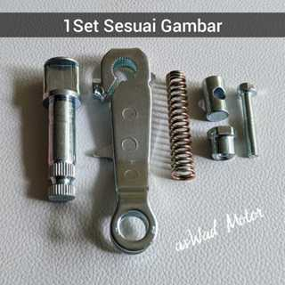 1SET Paha Rem Belakang Vario 125 150 PCX / Paha rem As paha rem Per rem Baut Mur Bosh tiang rem bela