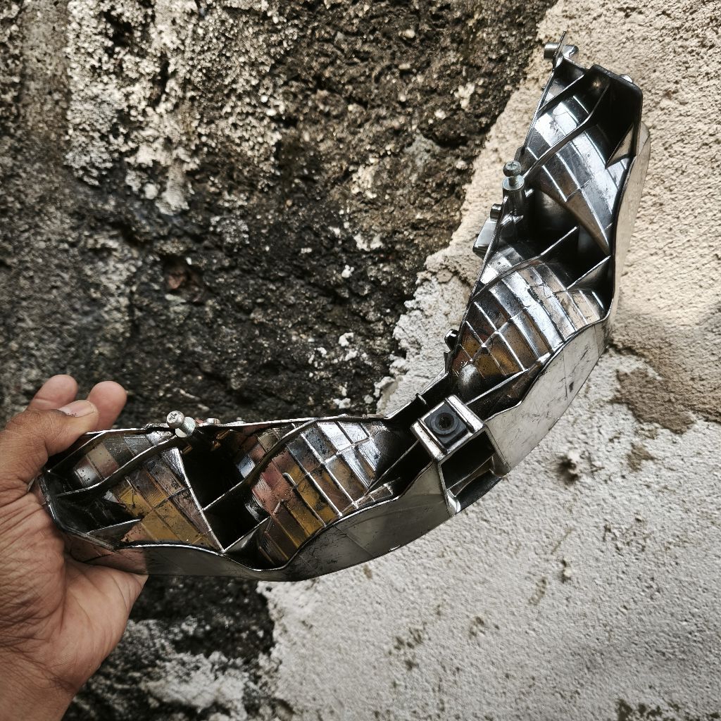 chrome reflektor dalam aerox new original