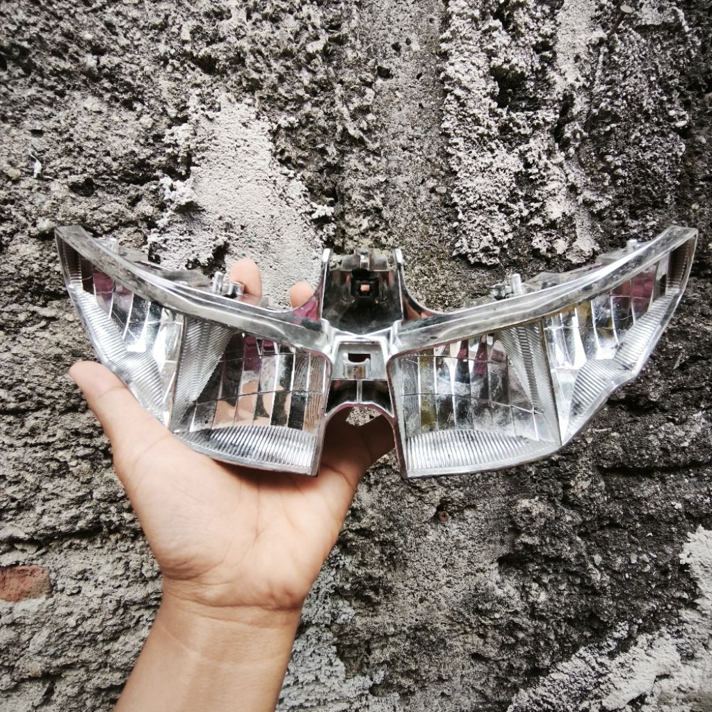 chrome reflektor dalam Vario 125 led original