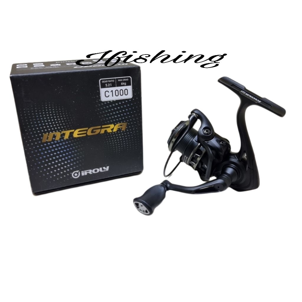 Reel Iroly Integra Ultra light 800,C1000 Body carbon super ringan