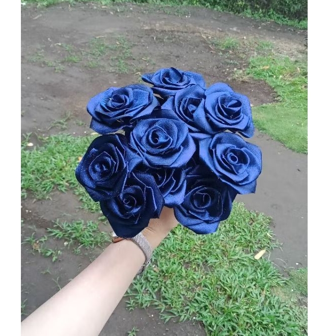 

new mawar pita satin murah tanpa gliter LANGSUNG KIRIM