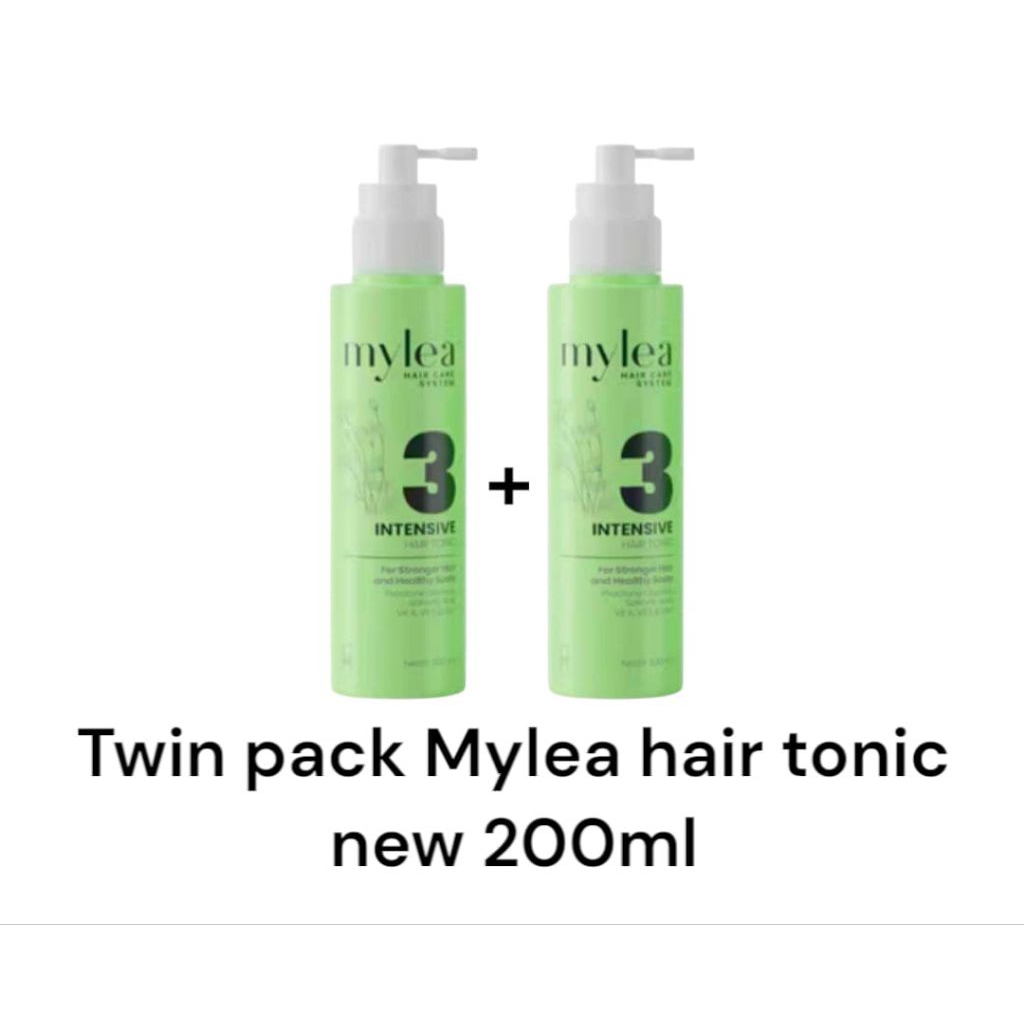 Mylea Hair Care System Hair Tonic 200 ml Twin pack | Mylea Ginseng Hair Tonic | Mylea Intensive Hair