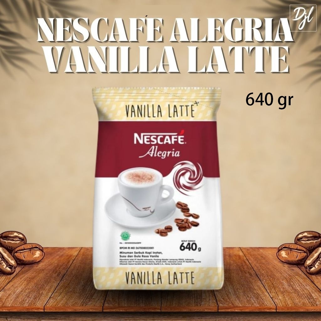 

Nestle Vanilla Latte NESCAFE Vanila Latte art Nestle Professional kopi instant vanila latte