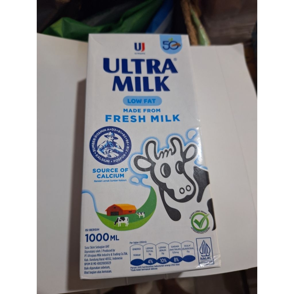 

Ultra Milk Low Fat 1000 ML