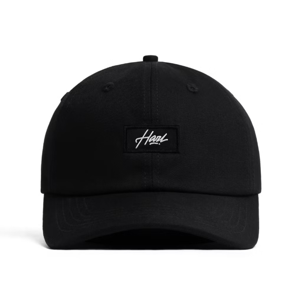 Topi Pria Hazl | Topi Distro Hazl | Polocaps Hazl SIGNATURE Black
