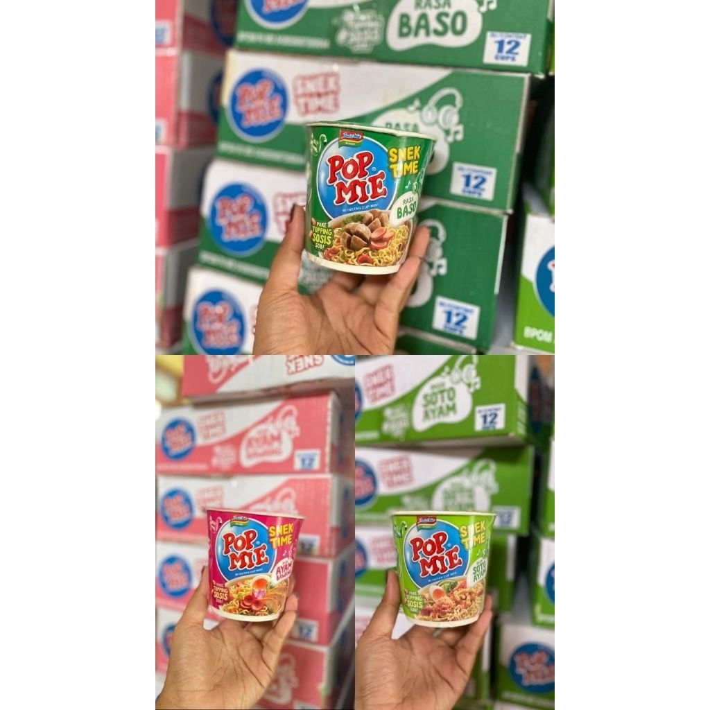 

1 DUS POP MIE MINI ISI 12 CUP