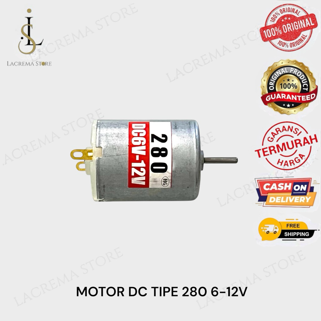 DINAMO DC 12V MOTOR TAMIYA TIPE 280  DC 12V