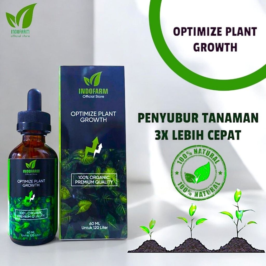 indofarm96 -  Pupuk Organik Cair penyubur tanaman 60 ml