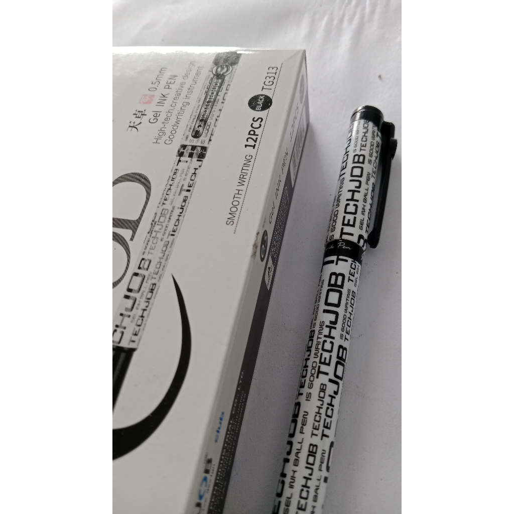 

TECHJOB GEL INK PEN 0.5MM 12PCS