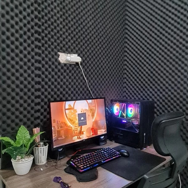 BUSA PEREDAM SUARA RUANGAN 200x100cm MOTIF TELUR Peredam Dinding