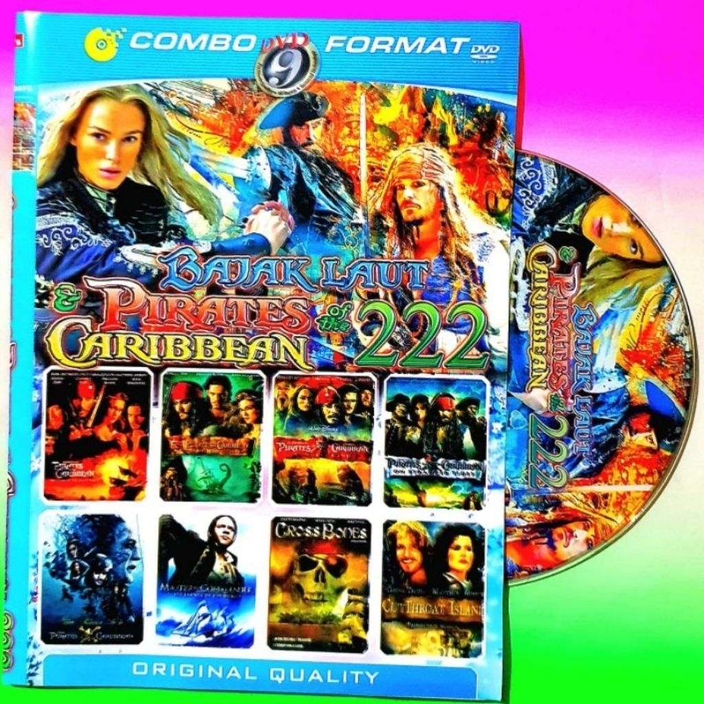 KASET FILM PIRATES OF THE CARIBBEAN-KASET FILM BAJAK LAUT PIRATES CARIBBEAN