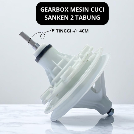 [Denna.id] Gearbox Mesin cuci Sanken 2 tabung - Gearbox sanken 2 tabung - Girbox mesin cuci sanken G