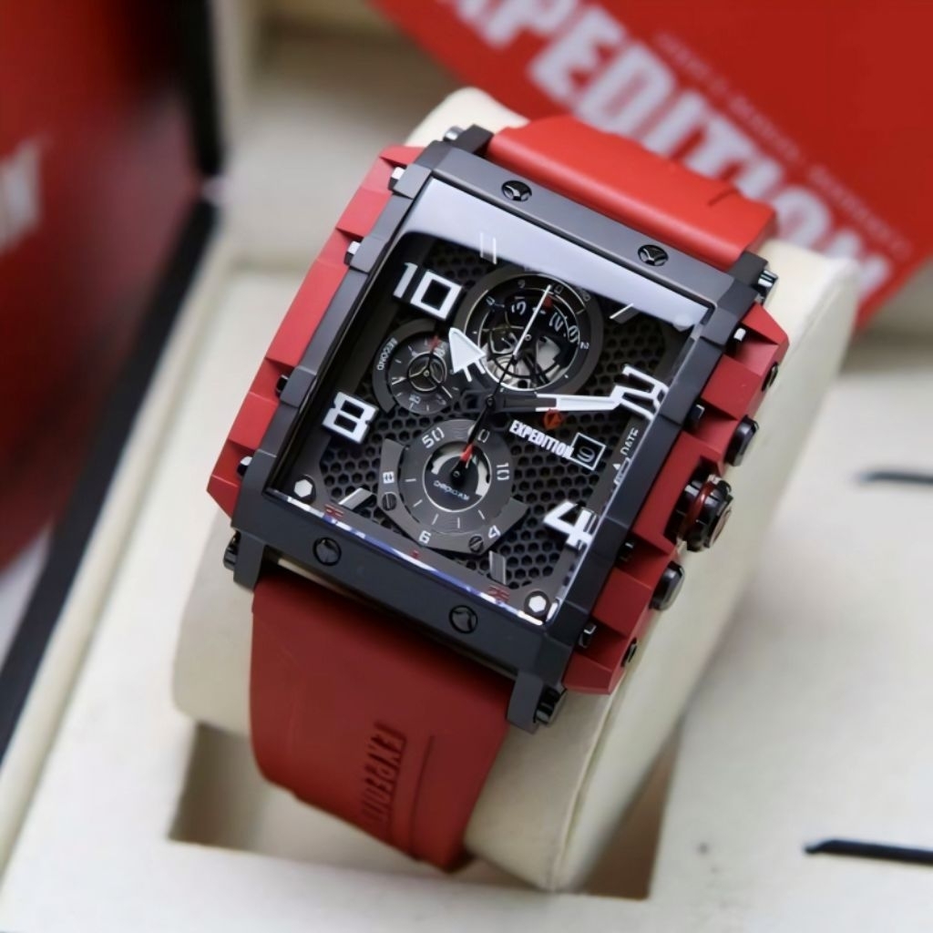 Jam Tangan Expedition Pria Type E 6757 M Original