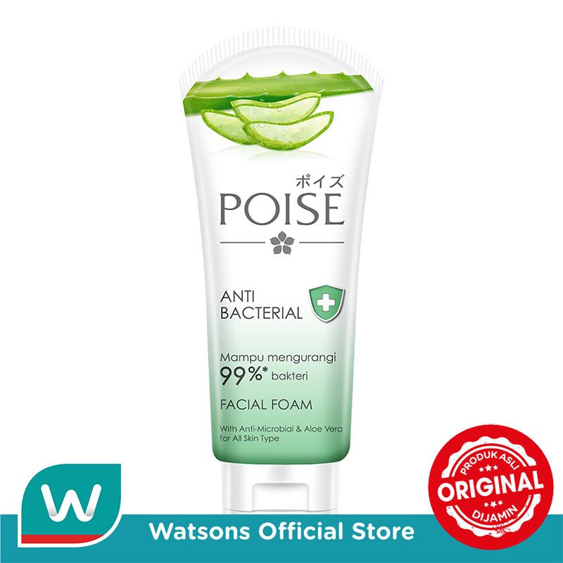 Poise Anti Bacterial Facial Foam 100g
