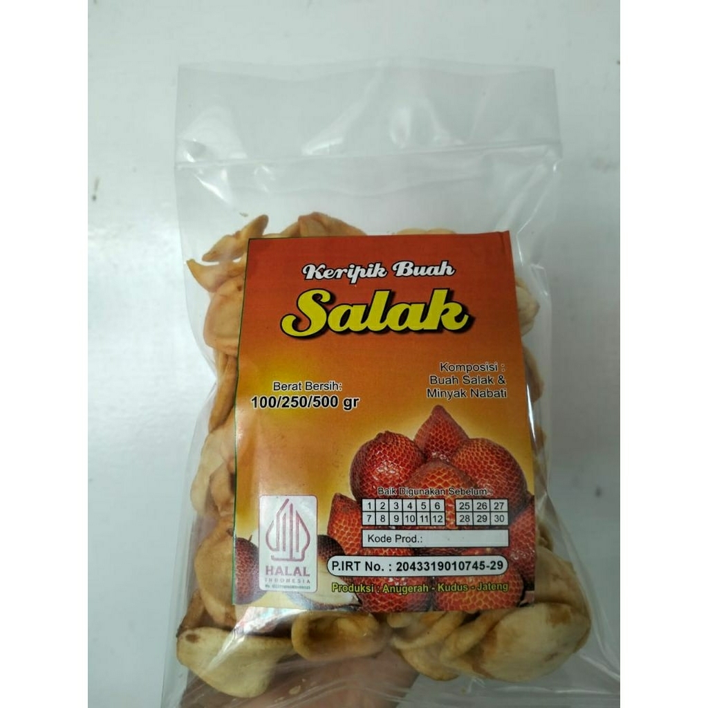 

Keripik Salak netto 100gram