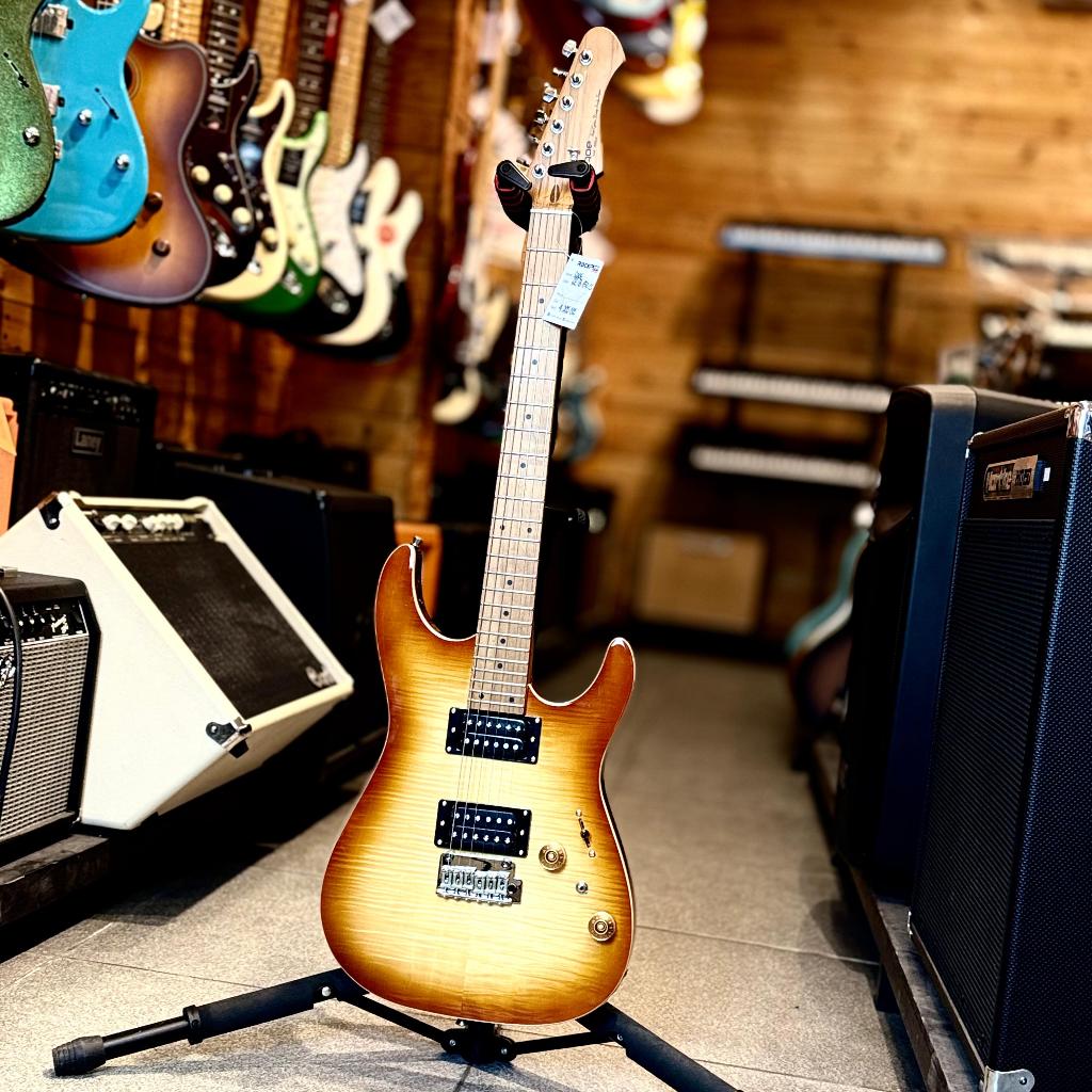 SQOE SEIB650 HH ROASTED MAPLE SERIES ELECTRIC GUITAR
