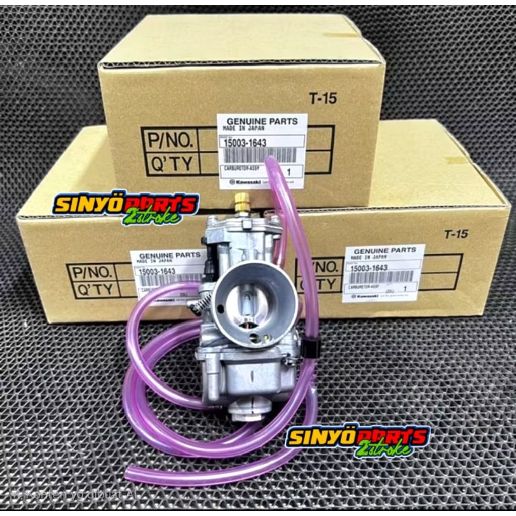 karbu Karburator PWK KX pwk 28 KX 85 / 100 original 15003-1643 made in Japan ninja R RR SS