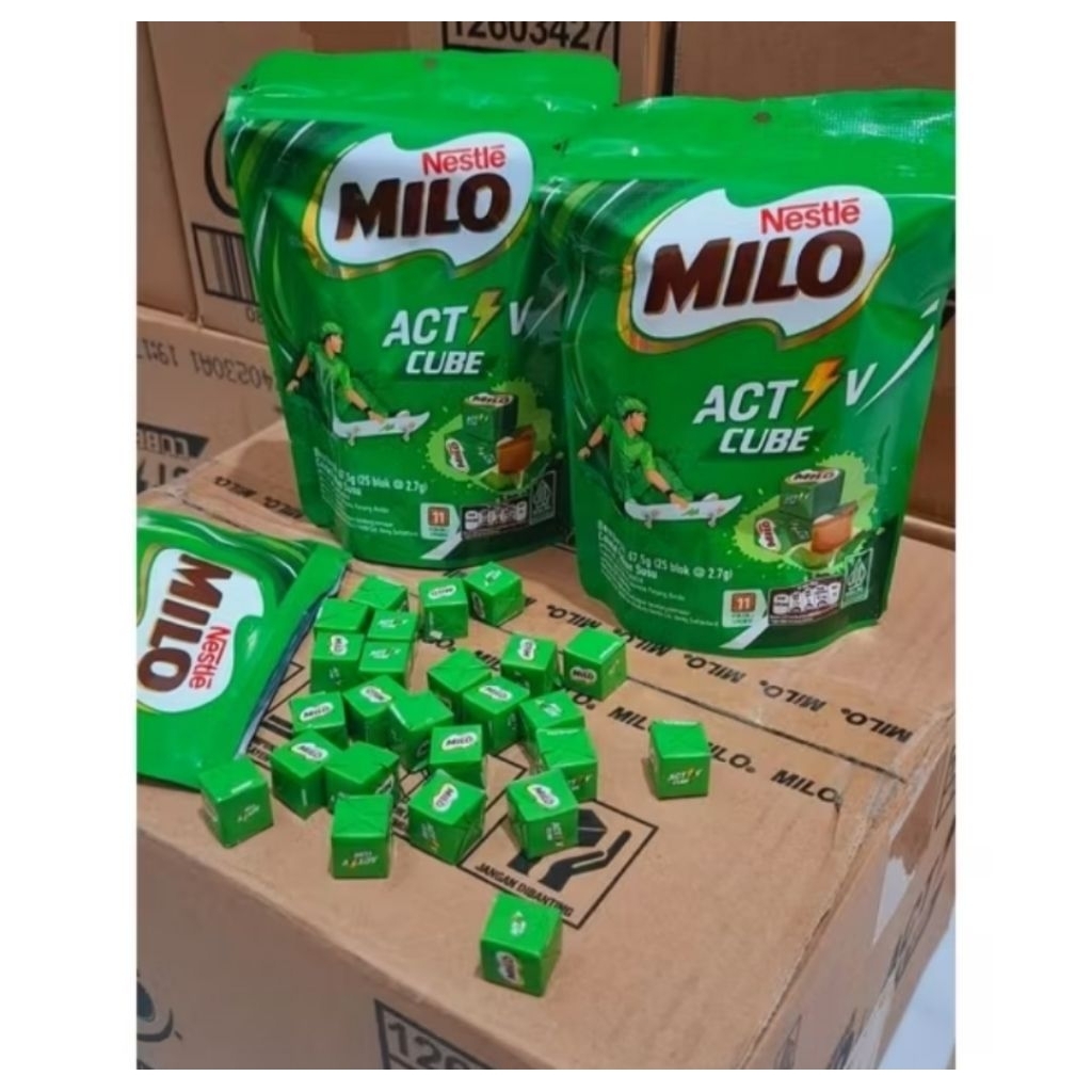 

MILO ACTIV CUBE ISI 25 PCS