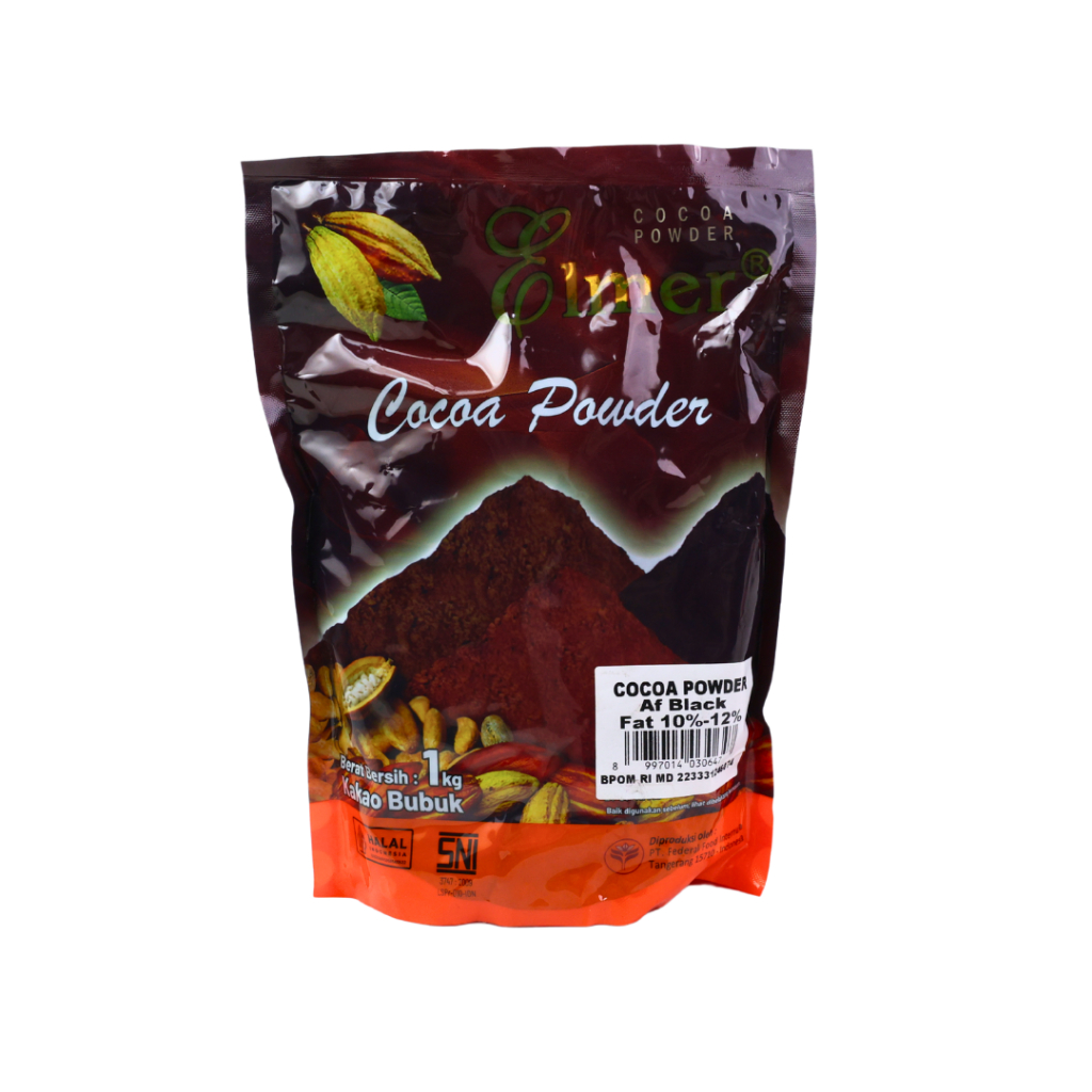 

Elmer Cocoa powder AF black and red 1 kg