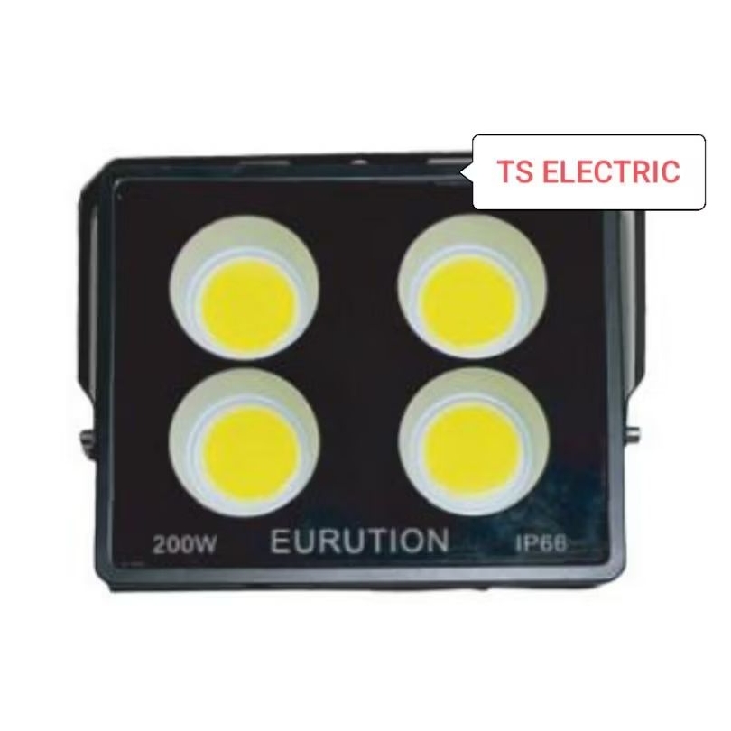 Lampu Sorot 200W IP66 COB / Lampu Tembak COB 200 Watt Eurution IP66