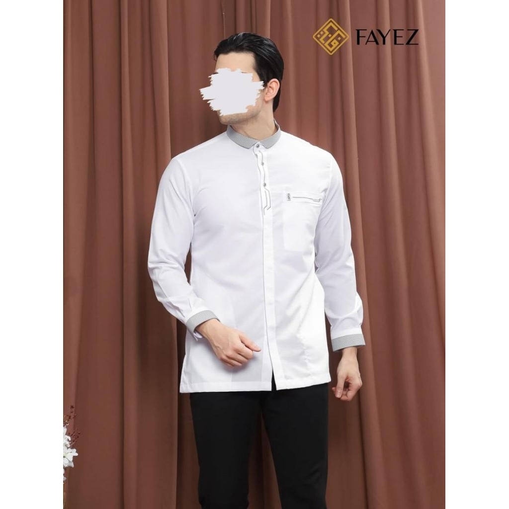 Kemko Murah Koko Fayez Putih Premium Model Zubair