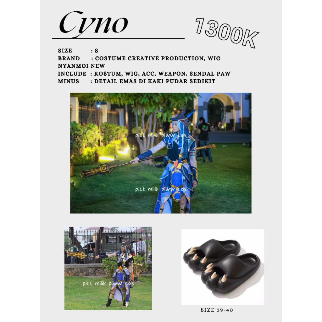 cyno cosplay fullset | kostum cyno genshin impact | cyno genshin impact cosplay costume | costume cy