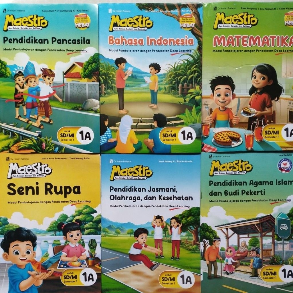 LKS MAESTRO KELAS 1 SD/MI SEMESTER 1 KURIKULUM MERDEKA