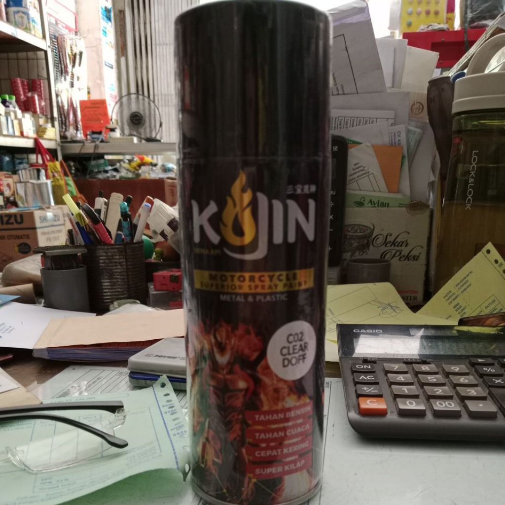 Kojin clear doff cat spray clear doff 400 cc