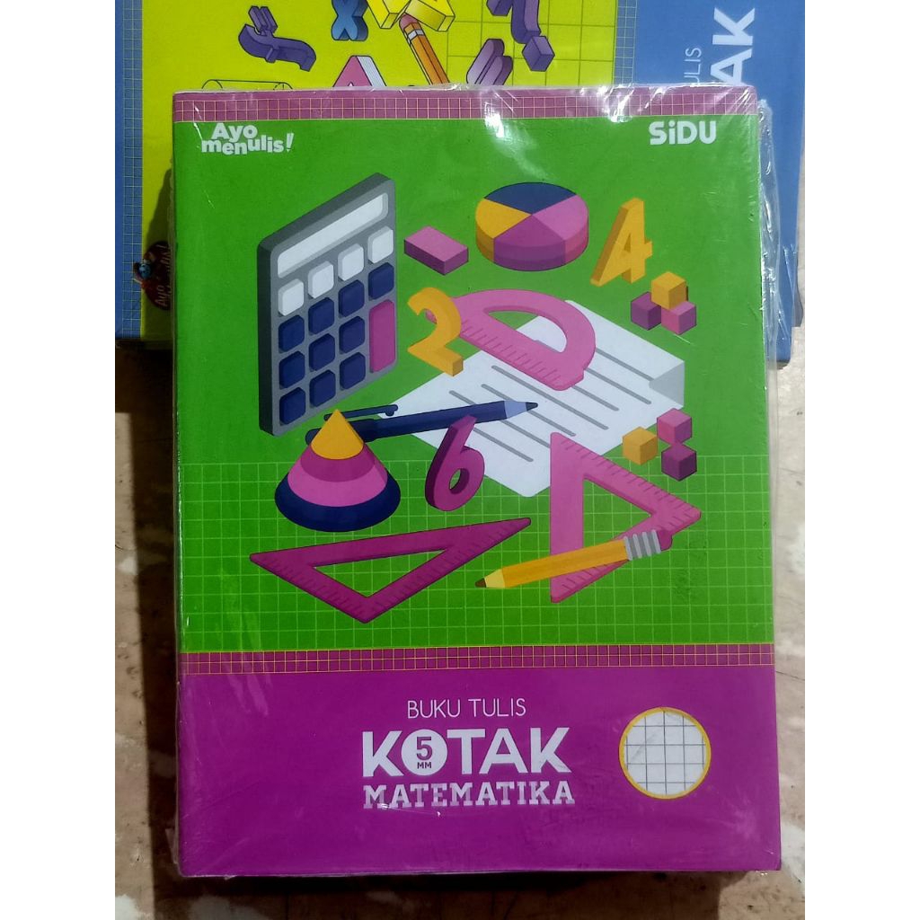 

10 BUKU SIDU KOTAK 5/10/14 mm ISI 38 LEMBAR