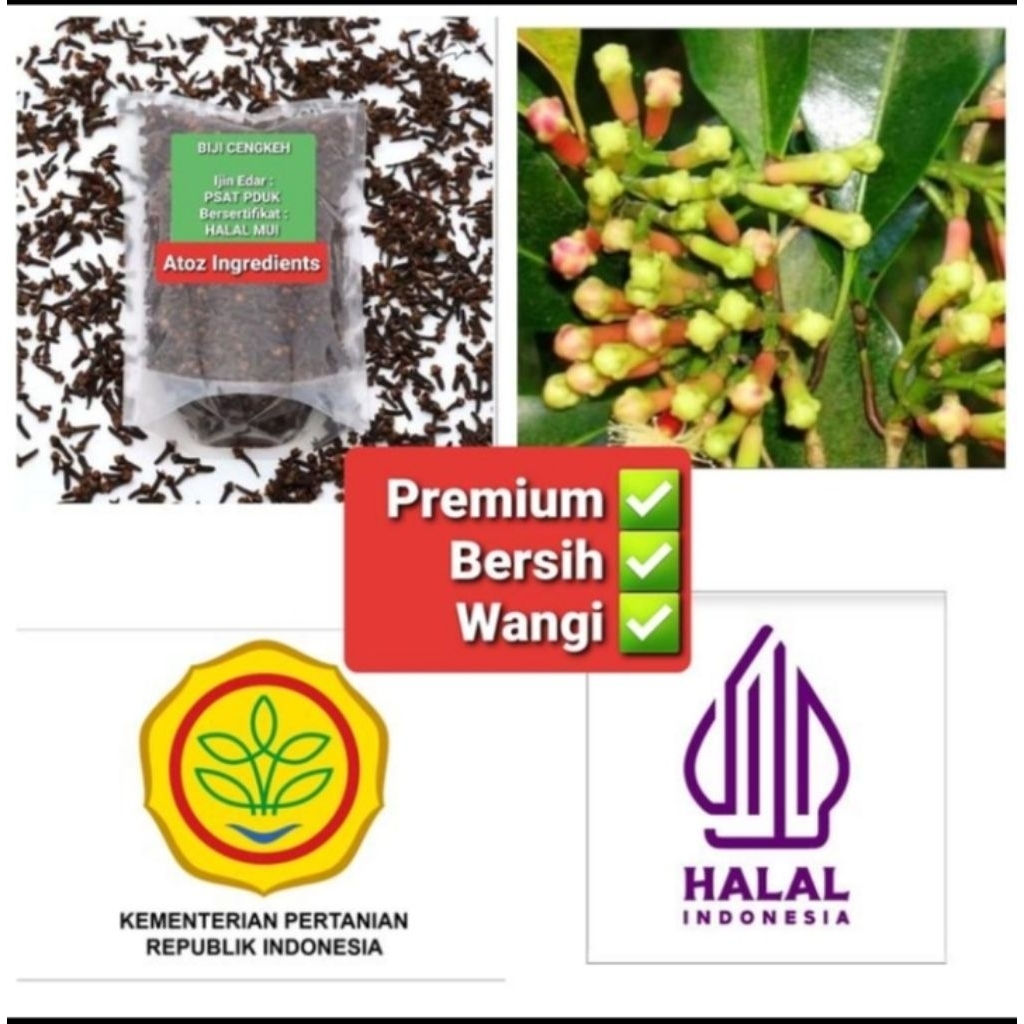 

Whole Clove 500gram / Cengkeh Utuh 500gram