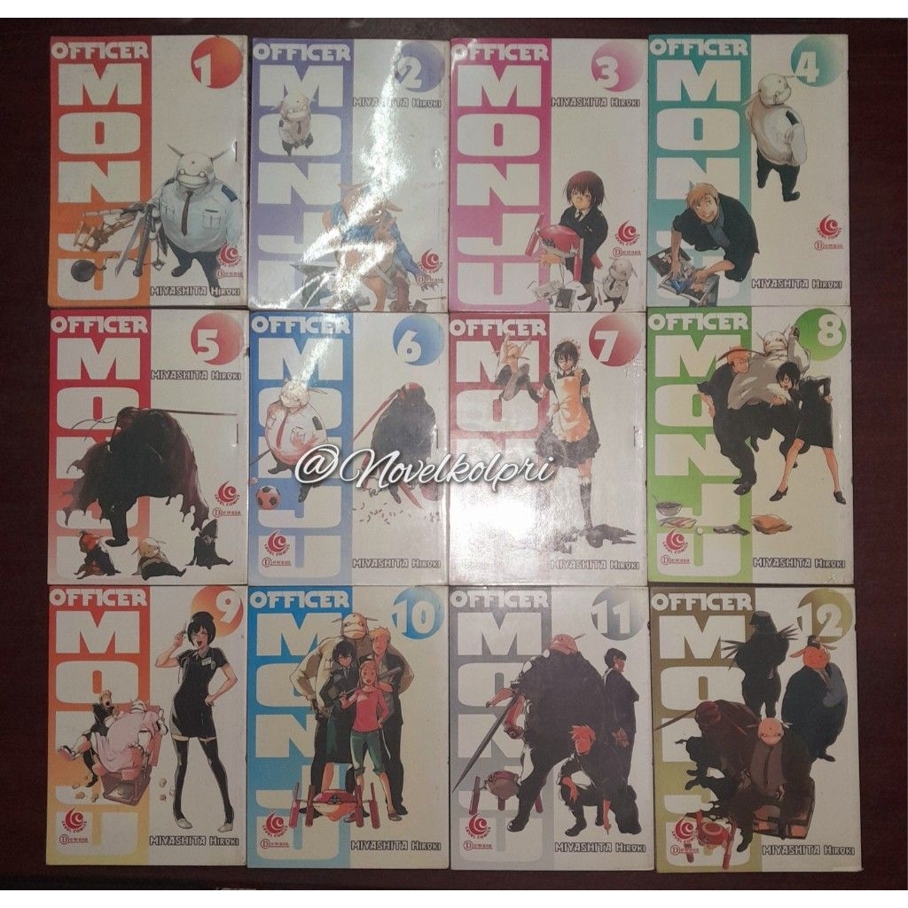 Komik Officer Monju 1-12 Tamat
