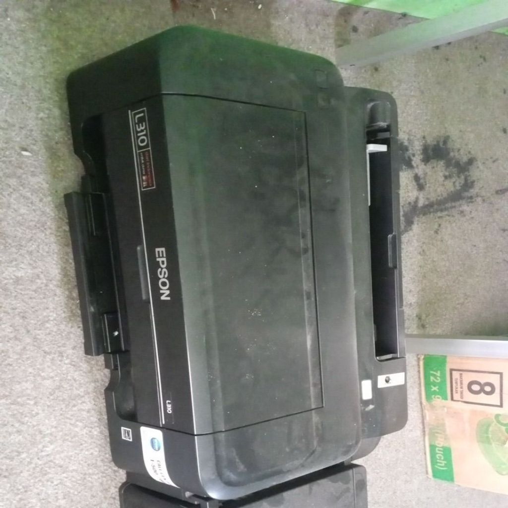 printer Epson l310 bekas head mampet