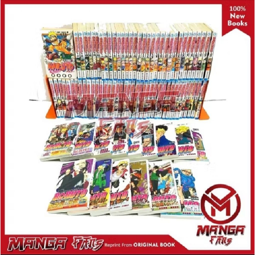 komik manga Naruto vol1-72 ( English)