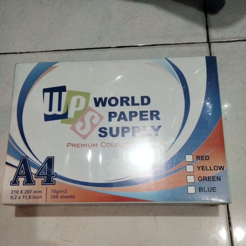 

kertas warna wps A4 biru