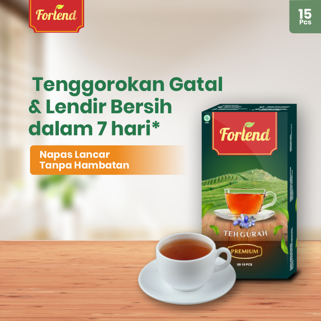 

Teh Gurah FORLEND Bersihkan Lendir & Merawat Tenggorokan Gatal dalam 7 Hari | Lancarkan Pernapasan