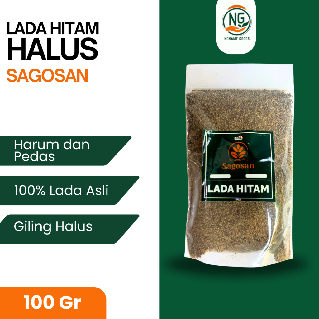 

LADA HITAM HALUS /BUBUK/GROUND MERICA ASLI LAMPUNG 100 GR PEDAS WANGI