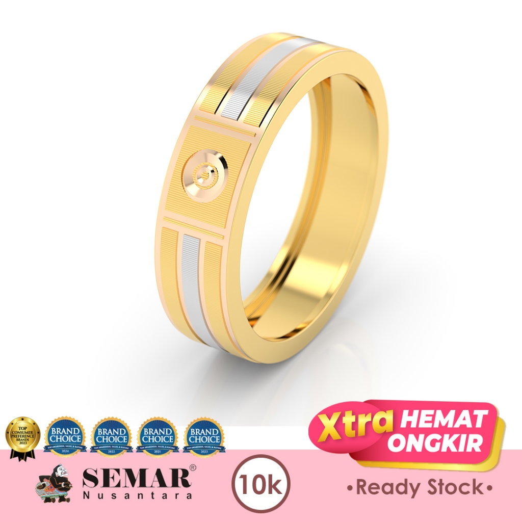 Cincin Emas Reina Gold 10K Cincin Nikah Semar Nusantara