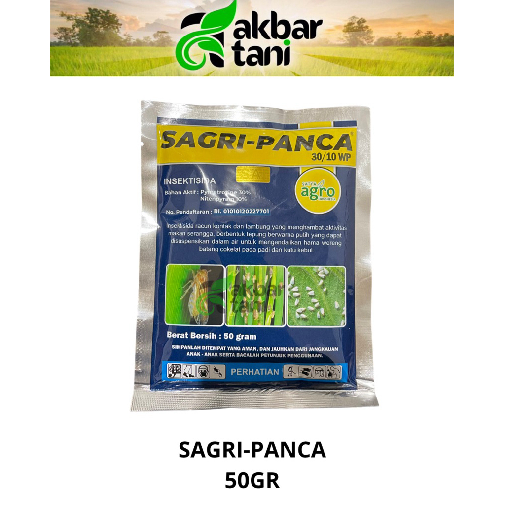 sagri panca 50gram obat kutu obat ulat sagri-panca kecil